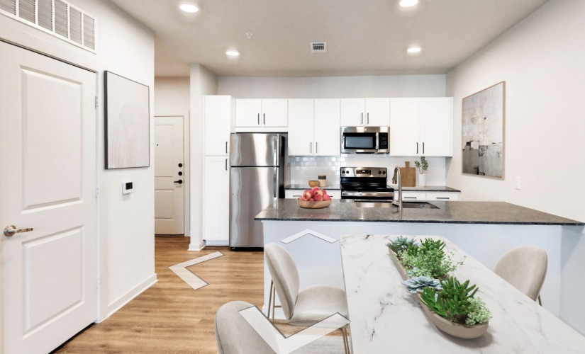 A2 - 1 Bed | 1 Bath Staged